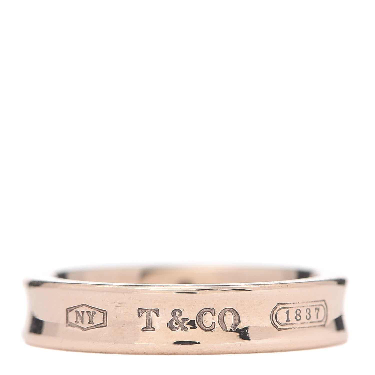 Tiffany Rubedo Narrow 1837 Band Ring 48 4.5 1 of 5
