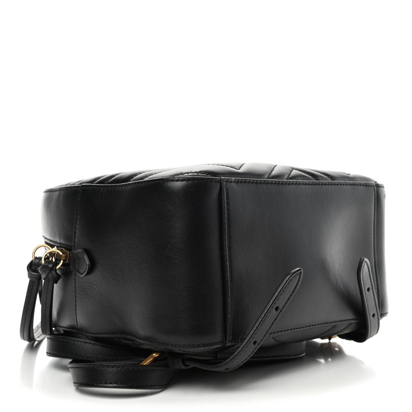Calfskin Matelasse GG Marmont Dome Backpack Black