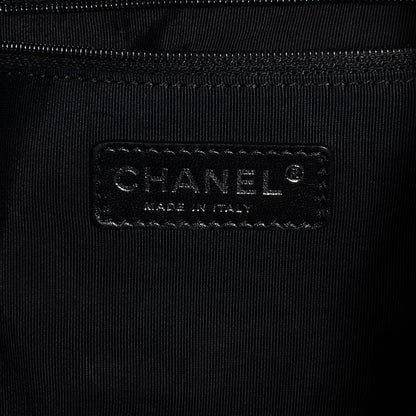 Chanel Vinyl Stretch Spirit Large Cabas Tote Black 6 of 7