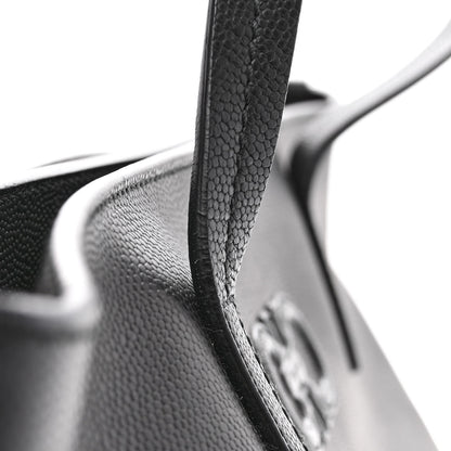 Salvatore Ferragamo SALVATORE FERRAGAMO Calfskin Medium Tote Black 10 of 11