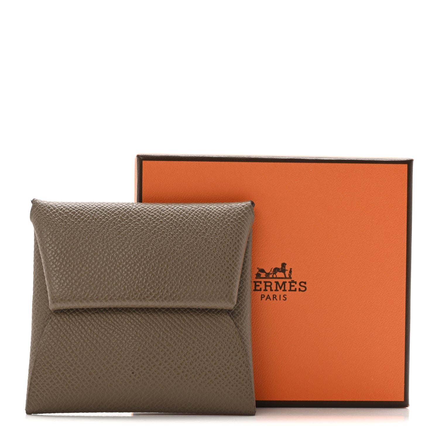 Hermes Epsom Bastia Coin Purse Etoupe 10 of 10