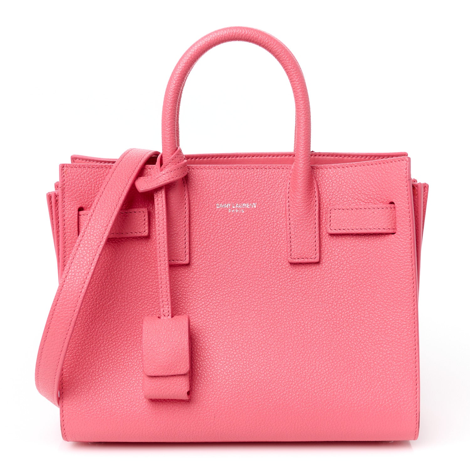 Saint Laurent Calfskin Nano Sac De Jour Rose Clair 1 of 11