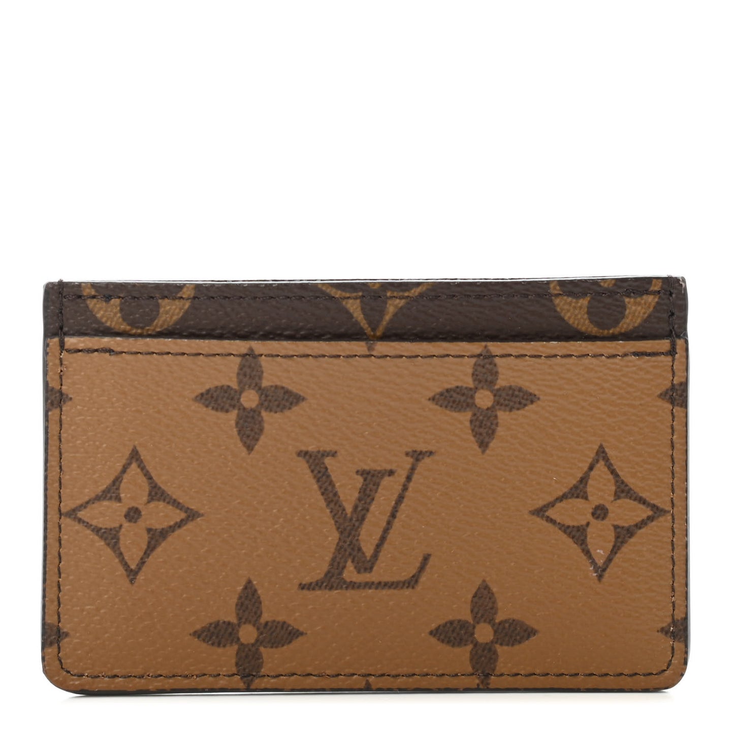 Reverse Monogram Card Holder