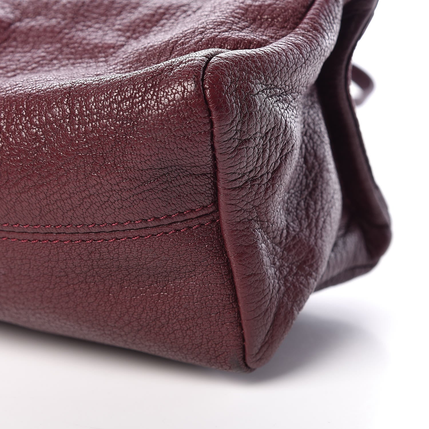 Givenchy Sugar Goatskin Pandora Wristlet Oxblood 9 of 13