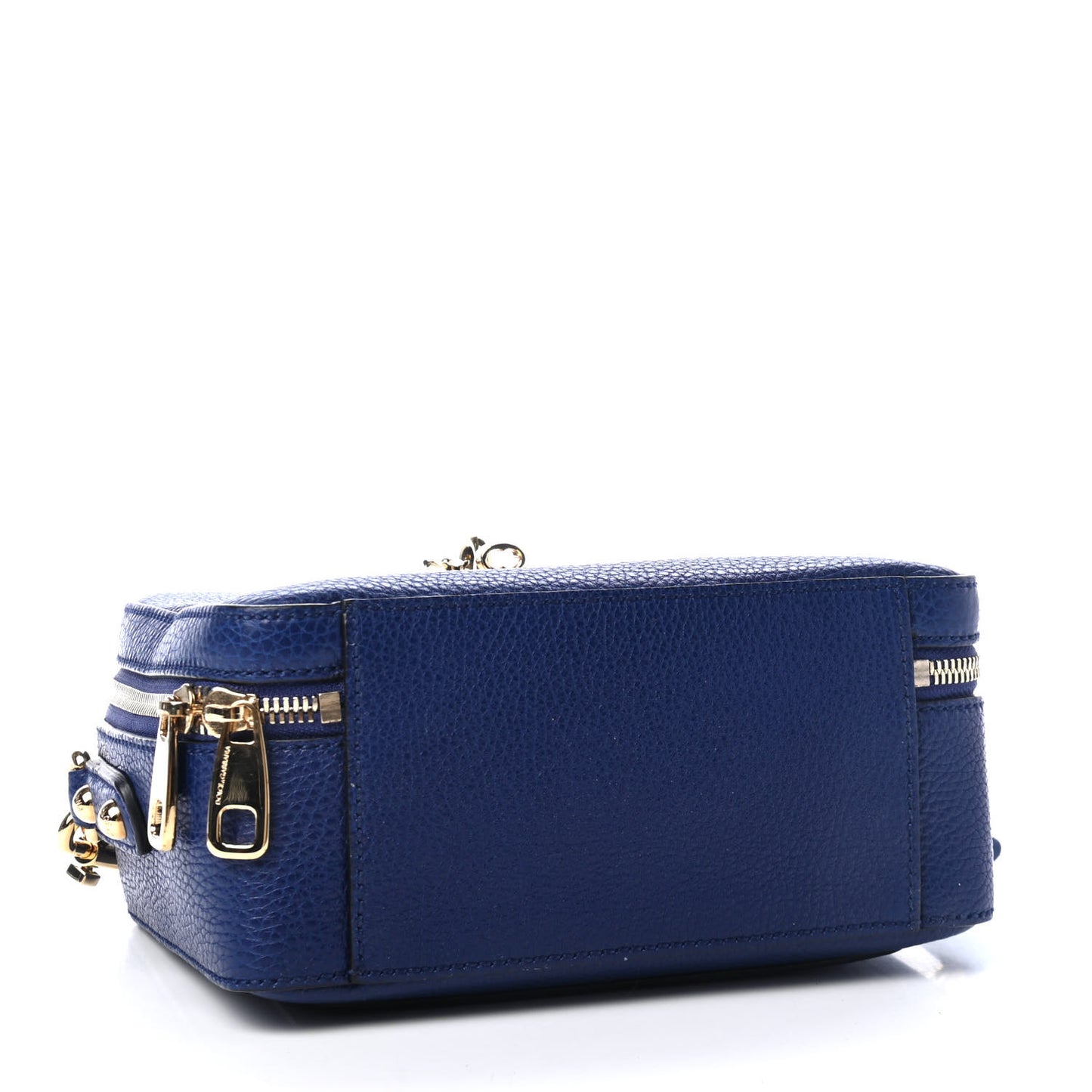 Calfskin Miss Bonita Box Bag Blue