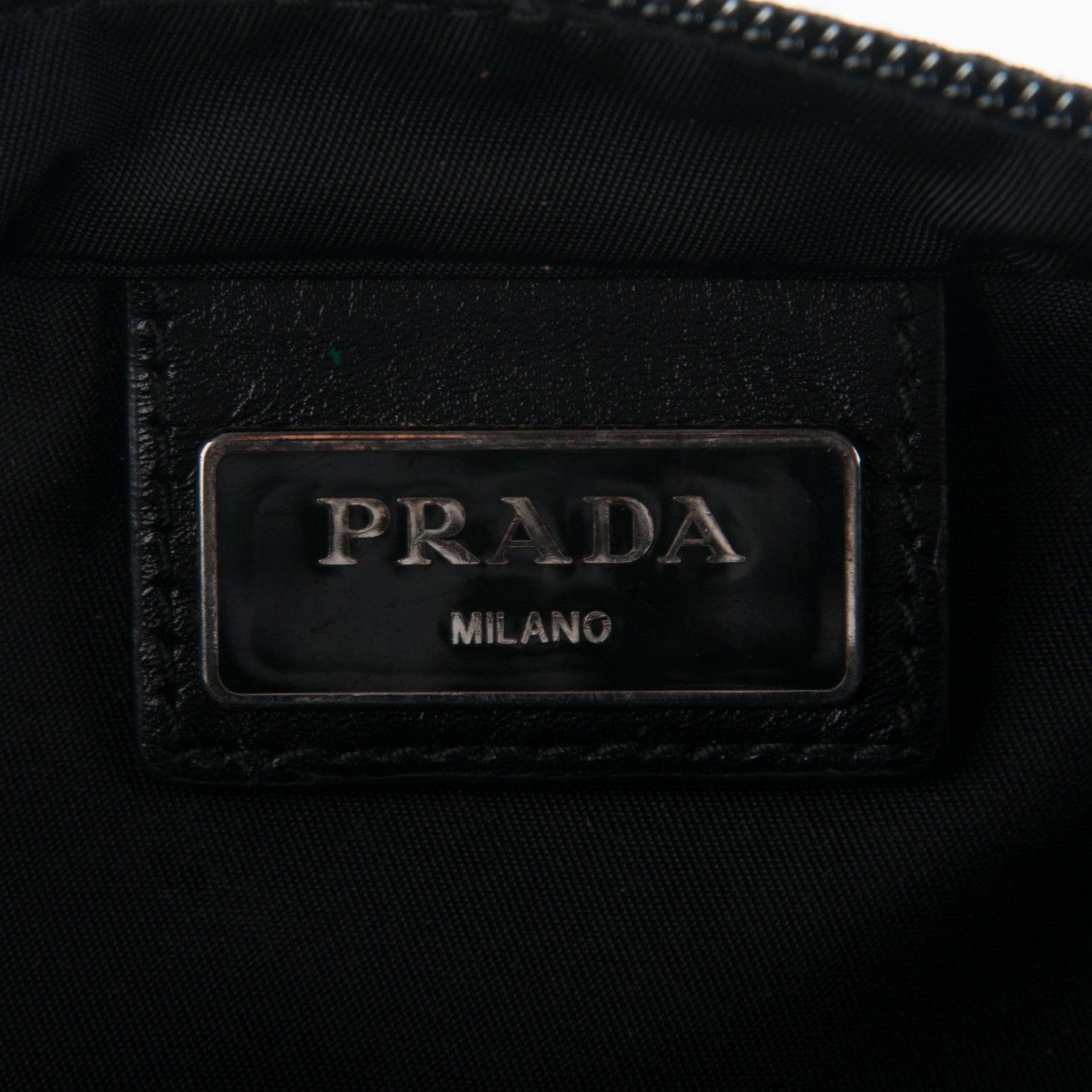 Prada Nylon Vela Messenger Black 6 of 8