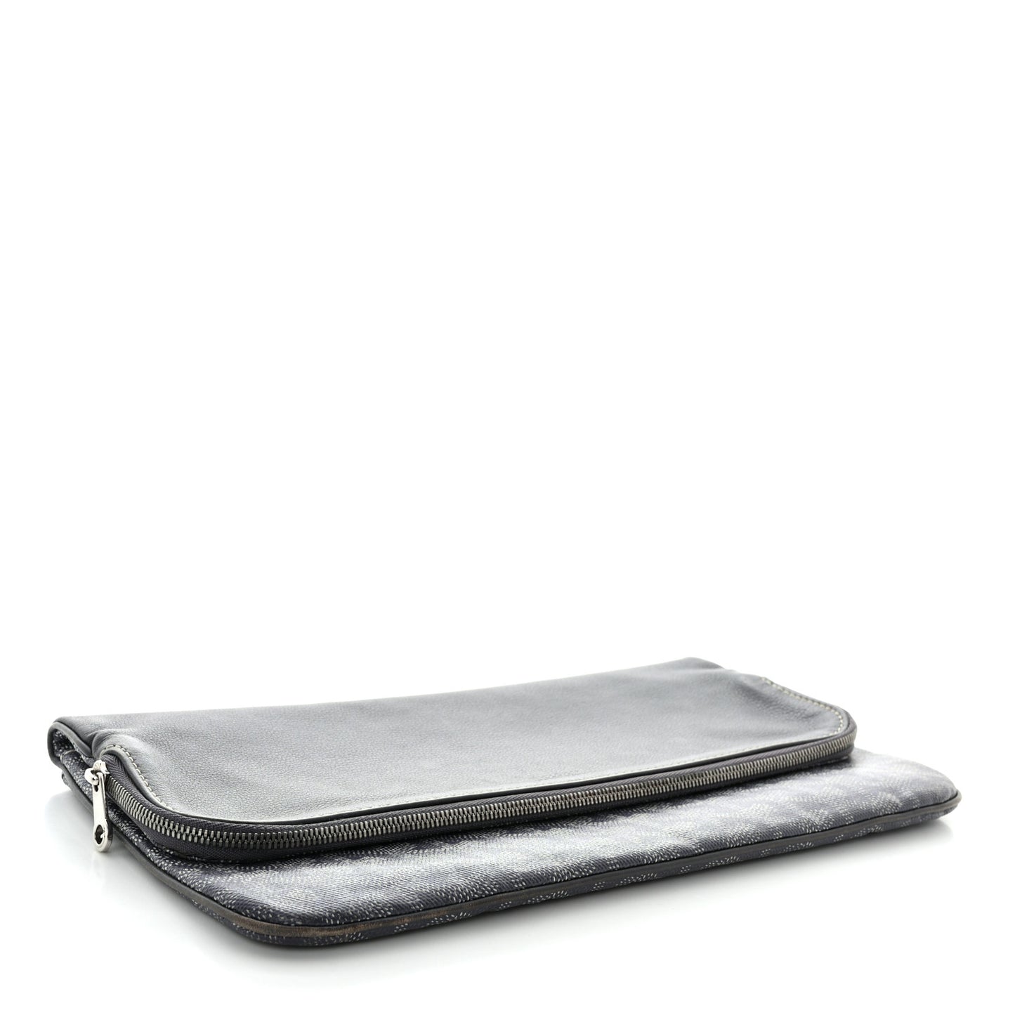 Goyardine Sainte Marie Soft Clutch Grey