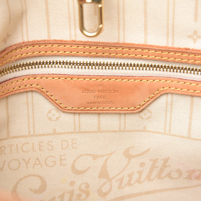 Louis Vuitton Damier Azur Neverfull MM 6 of 25