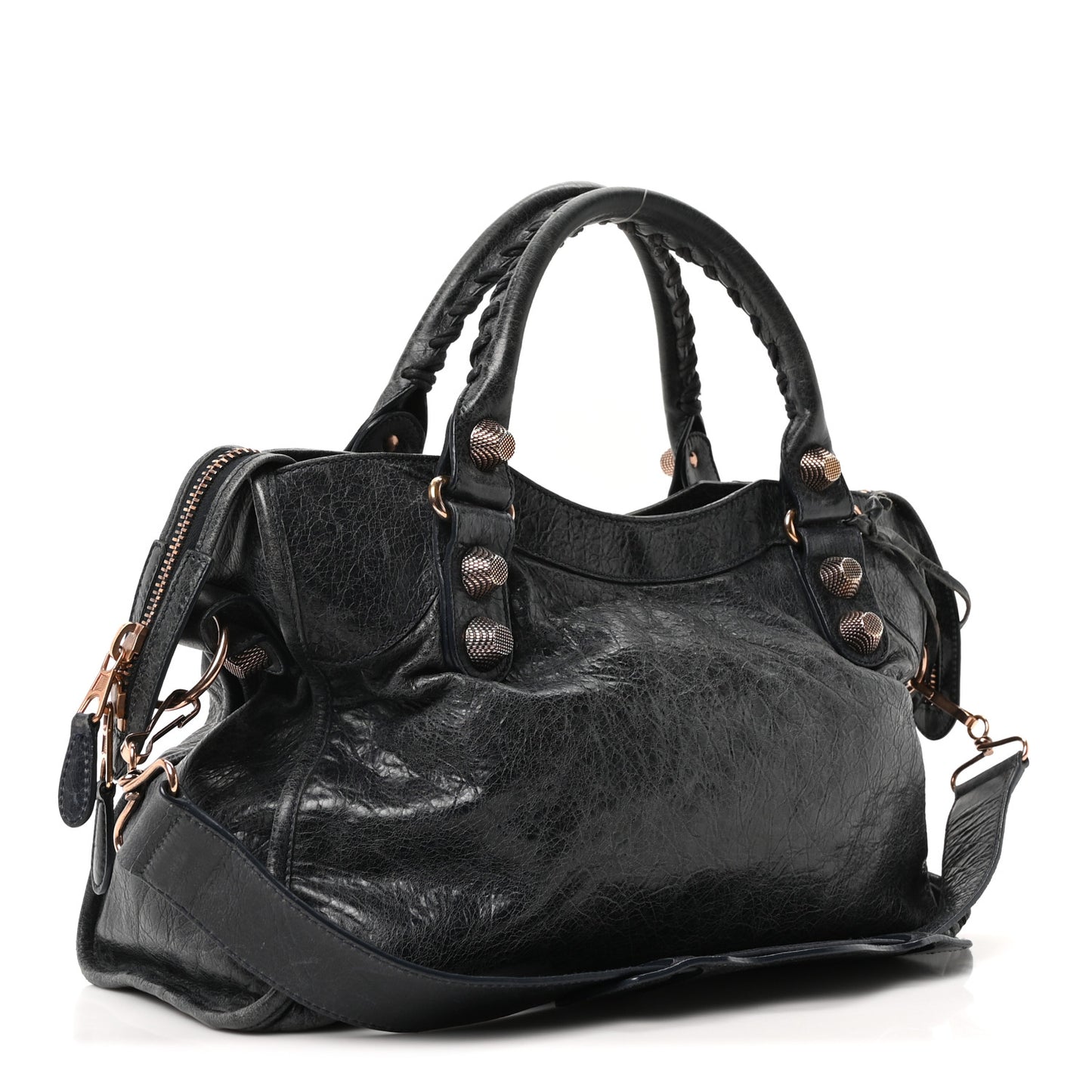 Agneau Giant 21 Rose Gold Hardware City Dark Night