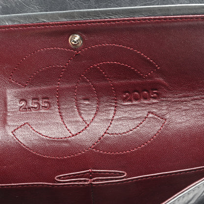 Chanel Aged Calfskin Quilted 50th Anniversary 2.55 Reissue 225 Flap Grey 8 of 11