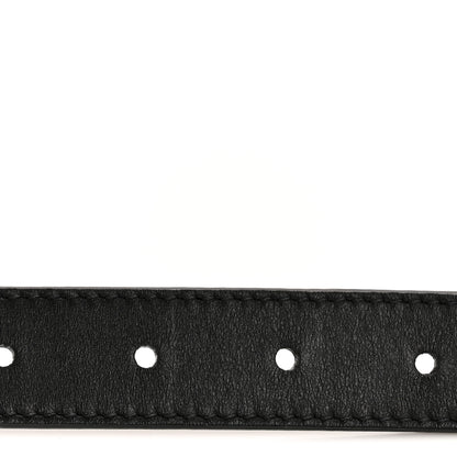 Louis Vuitton Calfskin 25mm Western Belt 90 36 Black 3 of 7