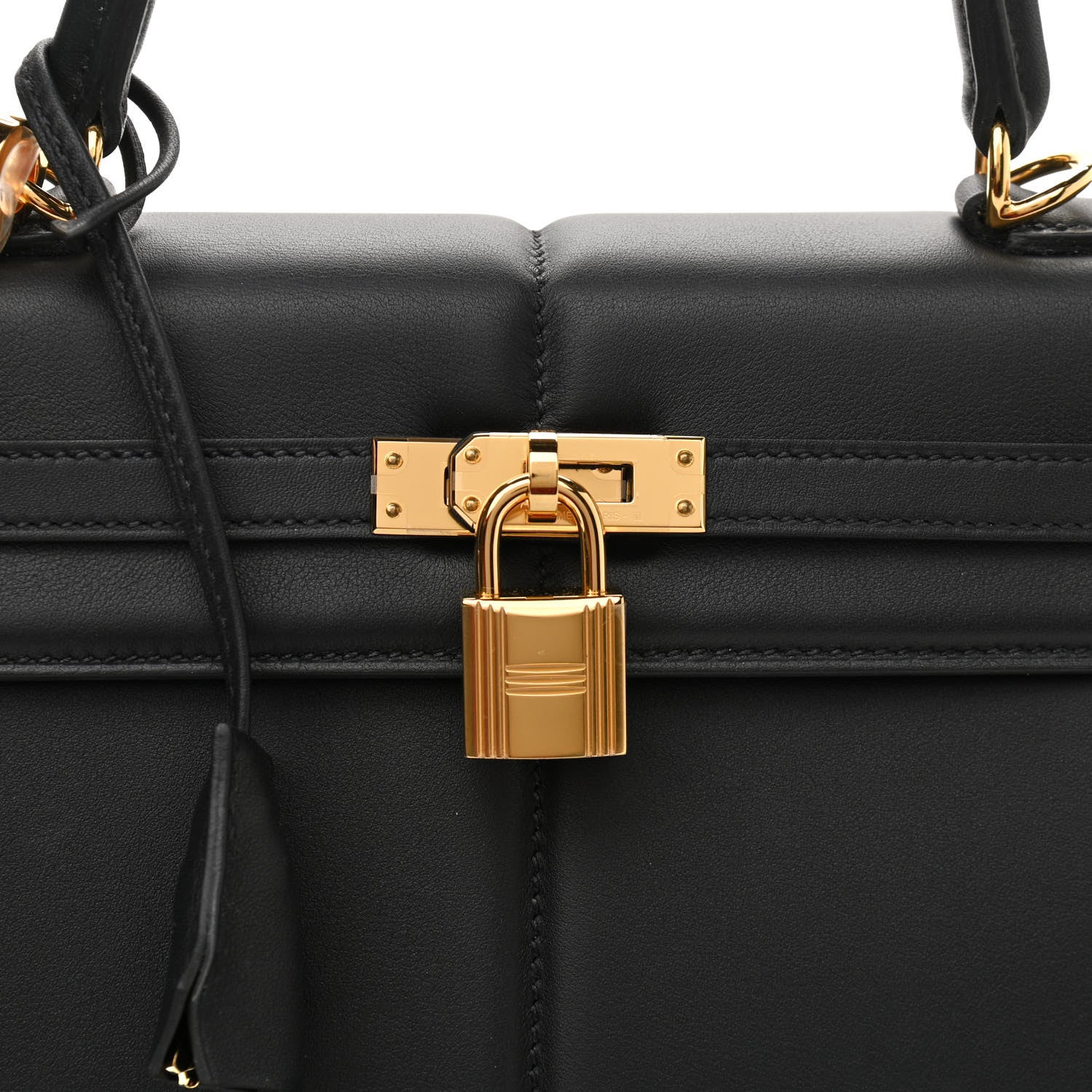 Hermes Swift Kelly Padded Sellier 25 Black 8 of 13