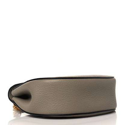 Chloe Grained Lambskin Mini Drew Shoulder Bag Motty Grey 4 of 10