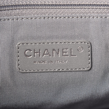 Chanel Caviar Quilted Large French Riviera Flap Dark Grey 6 of 10