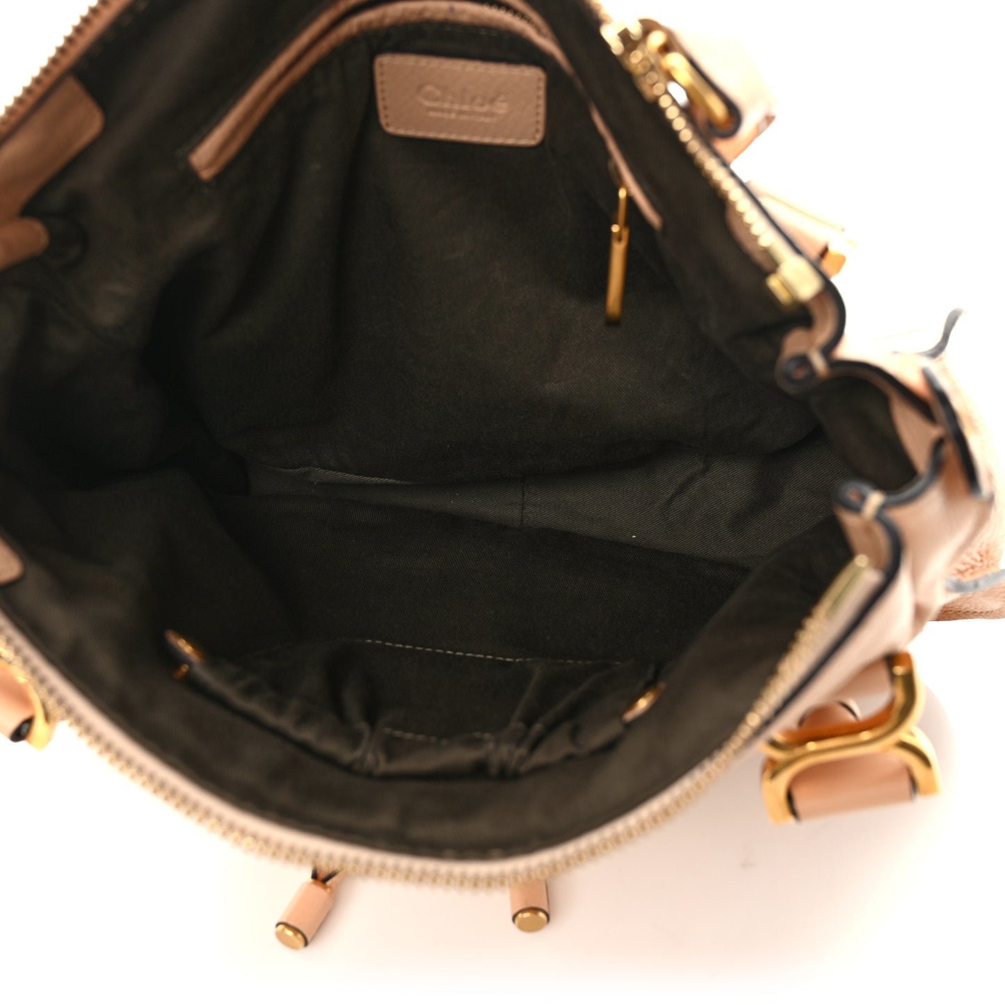 Calfskin Medium Marcie Satchel Light Tan