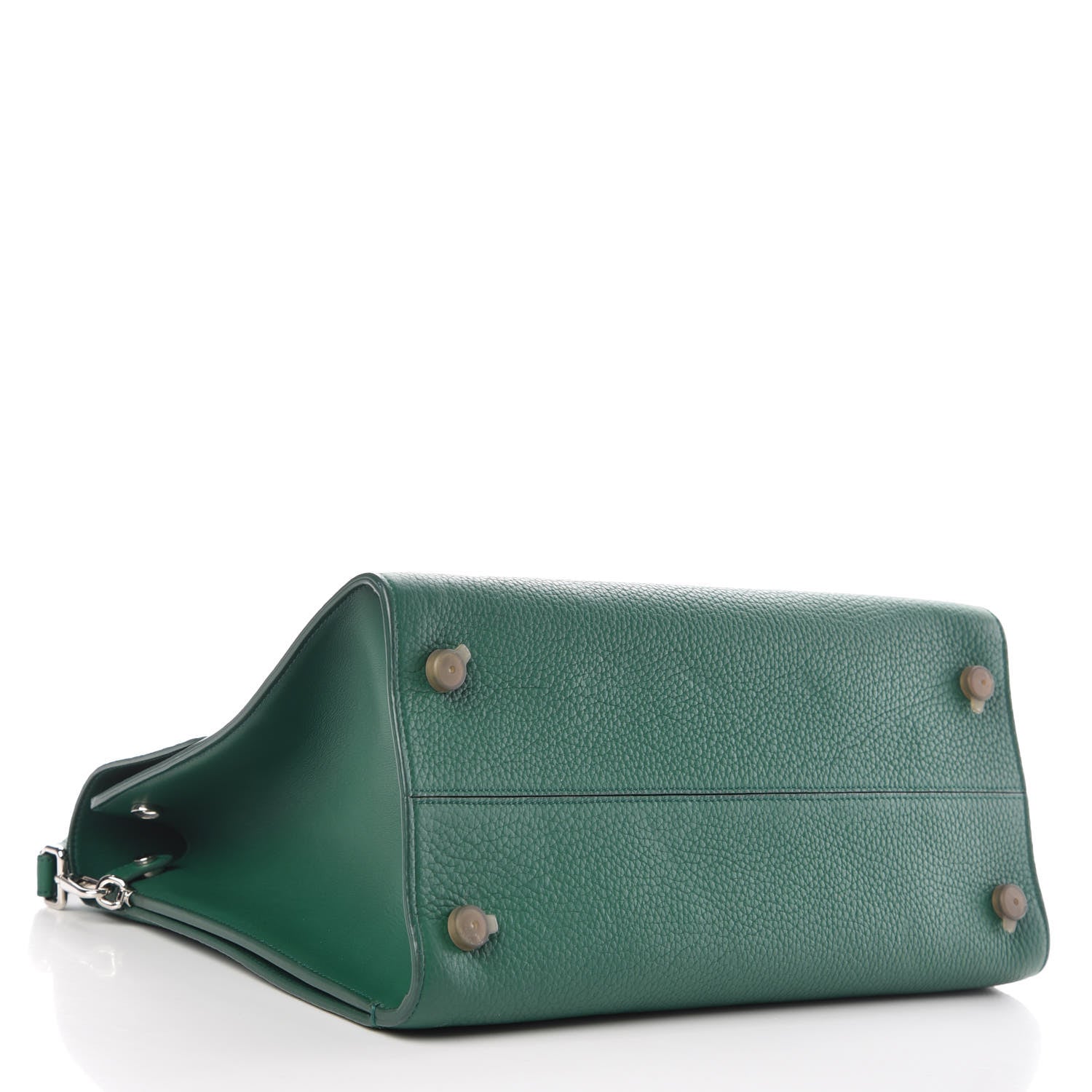 Christian Dior Grained Calfskin Medium Diorever Flap Green 4 of 13