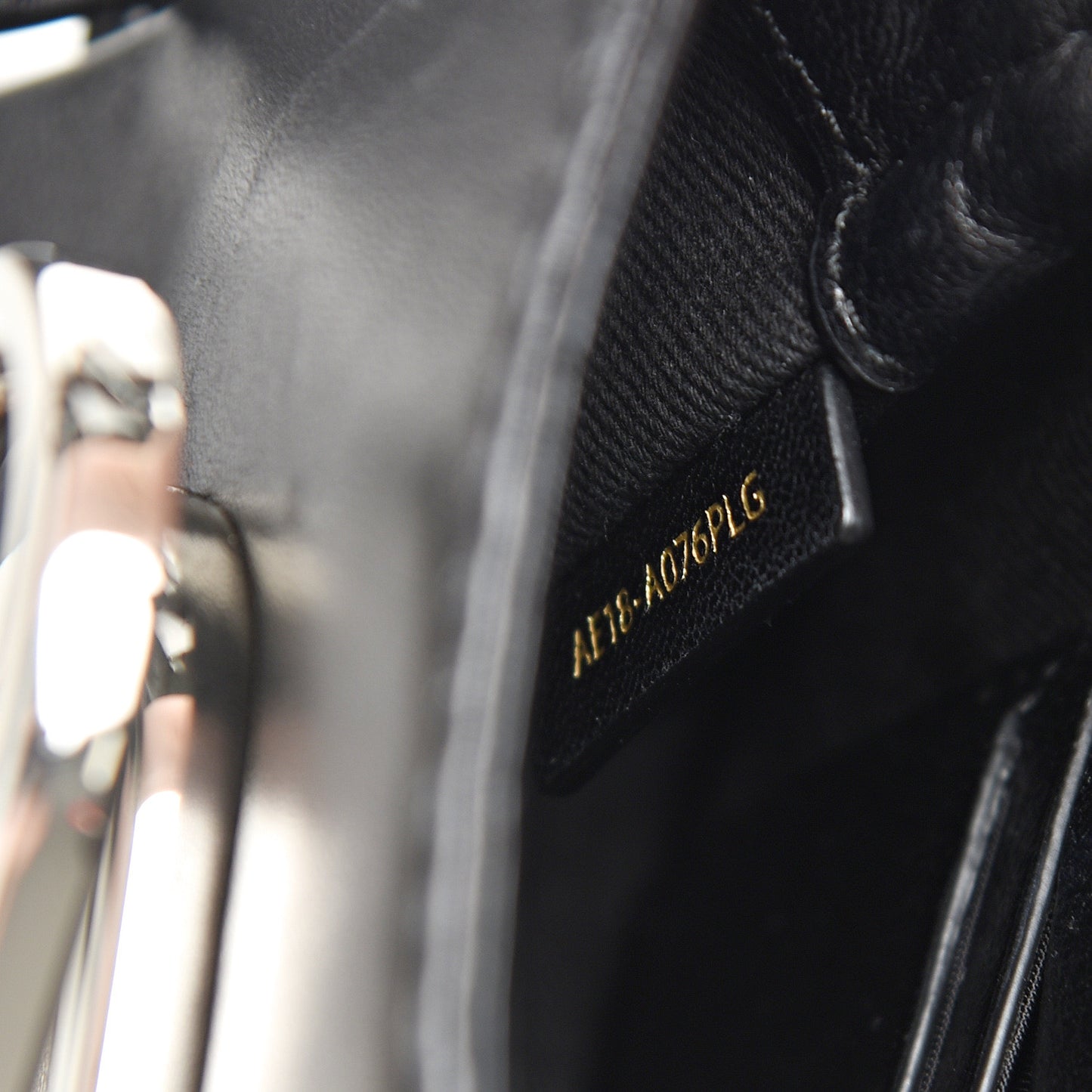 3.1 Lambskin Micro Alix Sport Bag Black