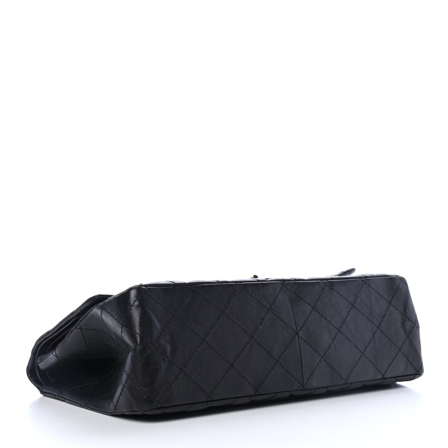 Chanel Aged Calfskin Quilted 2.55 Reissue 227 Flap Black 3 of 4