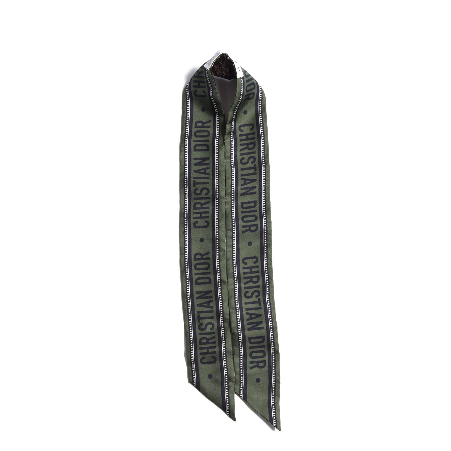 Christian Dior Toile De Jouy Carnivora Mitzah Scarf Vert Fonce 4 of 5