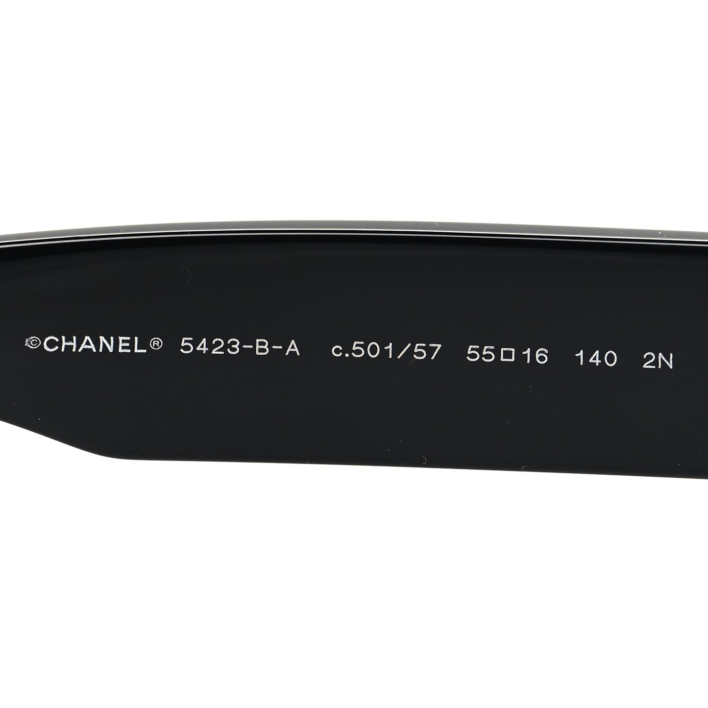 Resin Polarized Sunglasses 5423-B-A Black