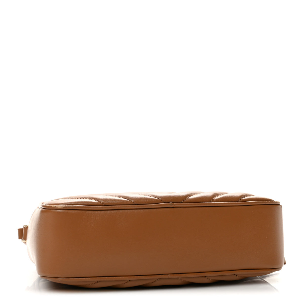 Saint Laurent Calfskin Matelasse Monogram Lou Camera Bag Cinnamon 4 of 12