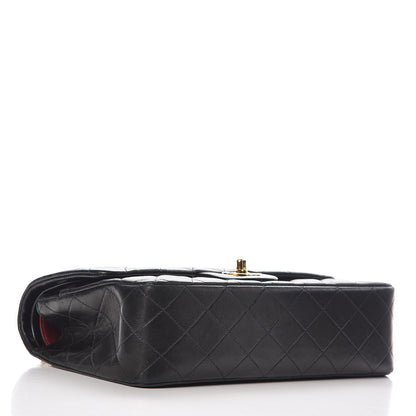 Chanel Lambskin Quilted Medium Double Flap Black 4 of 15