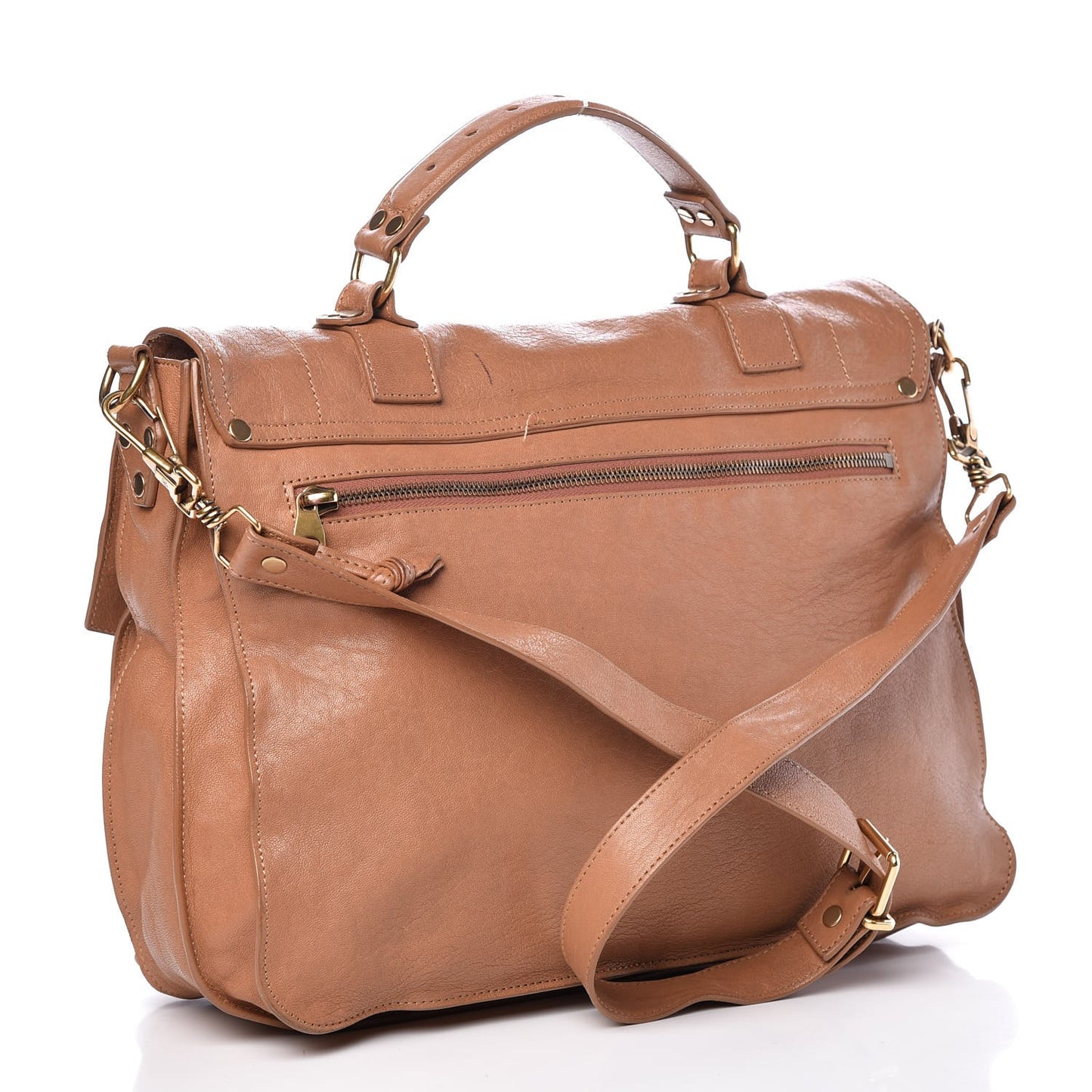 Lambskin Large PS1 Satchel Birch