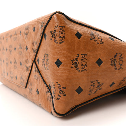MCM Visetos Large Klassik Tote Cognac 9 of 9