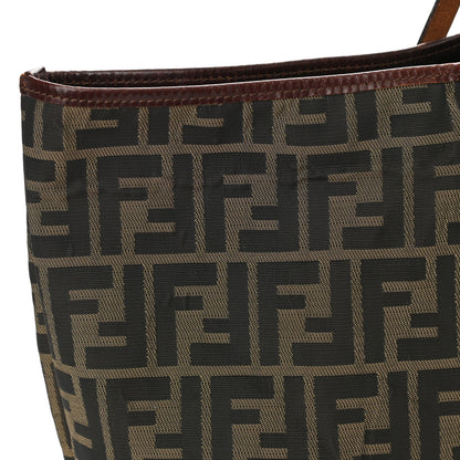 Fendi Zucca Medium Roll Tote Tobacco 8 of 9