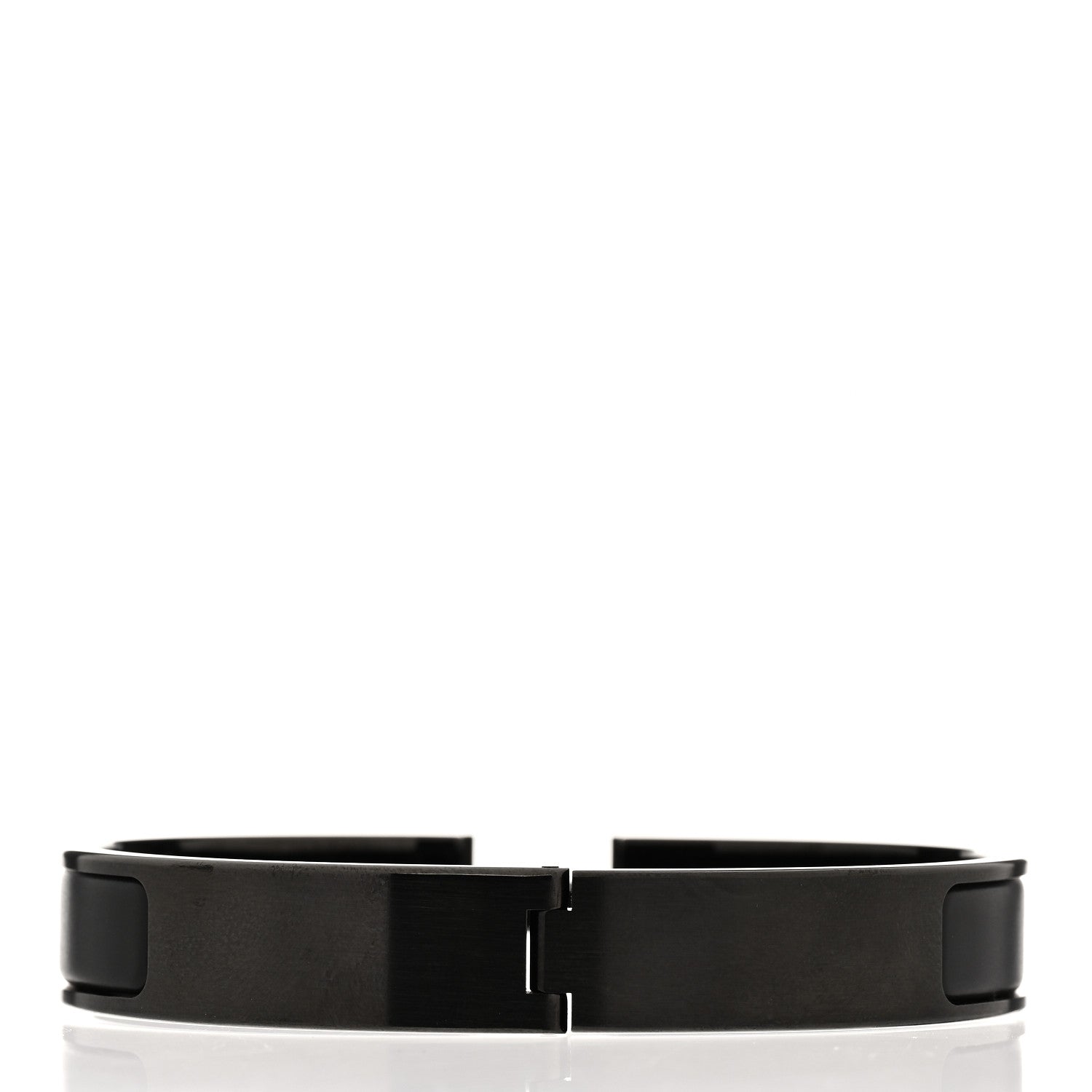 Hermes Matte Enamel Narrow Clic Clac HH Bracelet T6 So Black 3 of 5