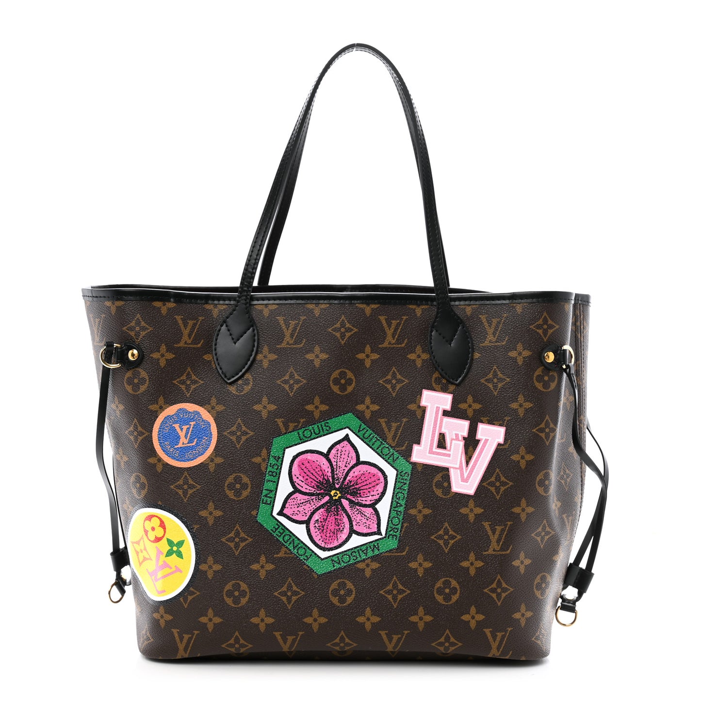 Monogram My LV World Tour Neverfull MM