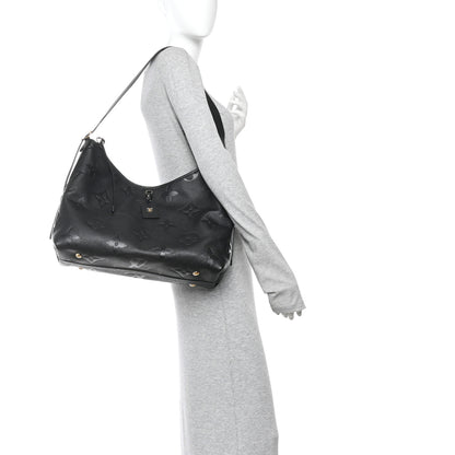 Louis Vuitton Empreinte Monogram Giant CarryAll MM Black 2 of 10