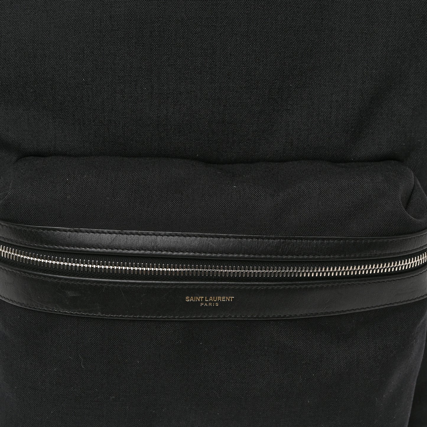 Canvas Nylon Giant City Backpack Black