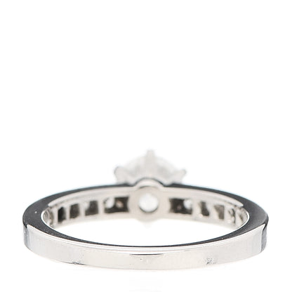 Tiffany Platinum Diamond .80ct Engagement Ring 52 6 3 of 7