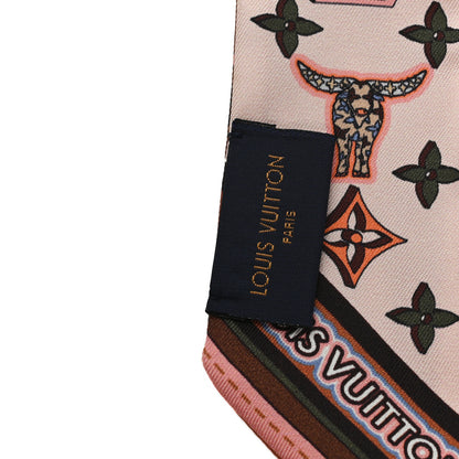 Louis Vuitton Silk Astro Taurus BB Bandeau Beige 3 of 4