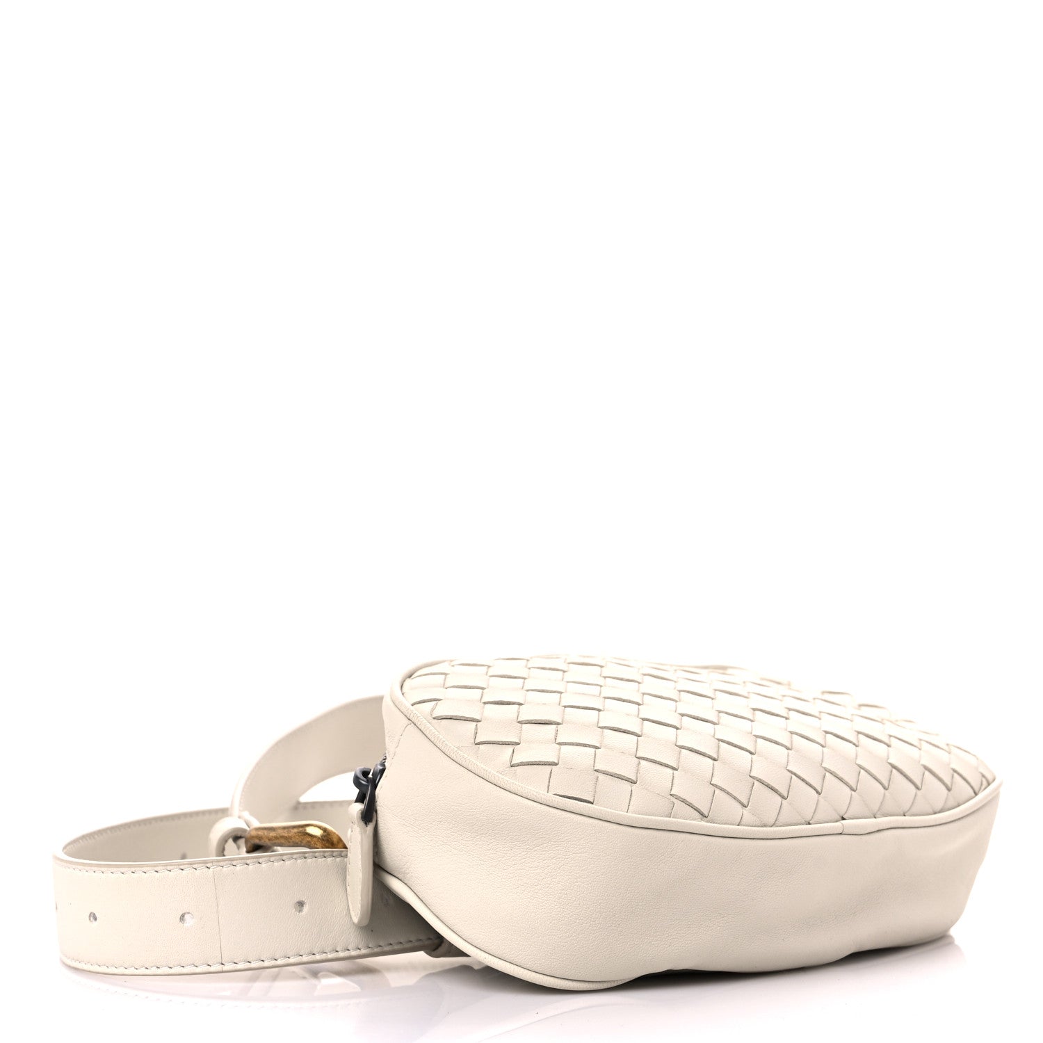 Bottega Veneta Nappa Intrecciato Belt Bag White 4 of 16