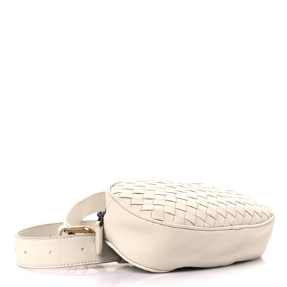 Bottega Veneta Nappa Intrecciato Belt Bag White 4 of 16