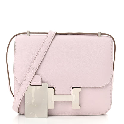 Hermes Chevre Mysore Constance 18 Mauve Pale 3 of 12