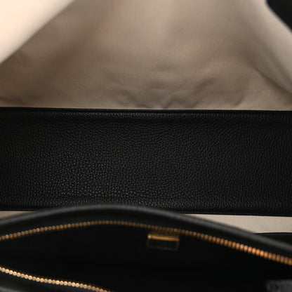 Chanel Grained Calfskin Suede Urban Essentials Large Shopping Bag Dark Beige Black Dark Beige Black 5 of 11
