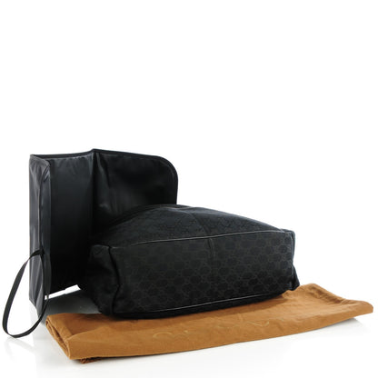 Gucci Monogram Large Diaper Bag Black 4 of 7