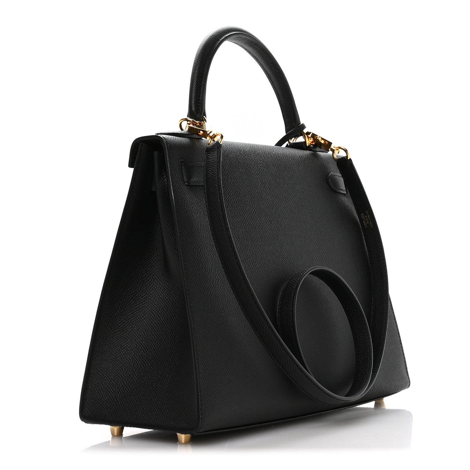 Hermes Epsom Kelly Sellier 28 Black 3 of 11