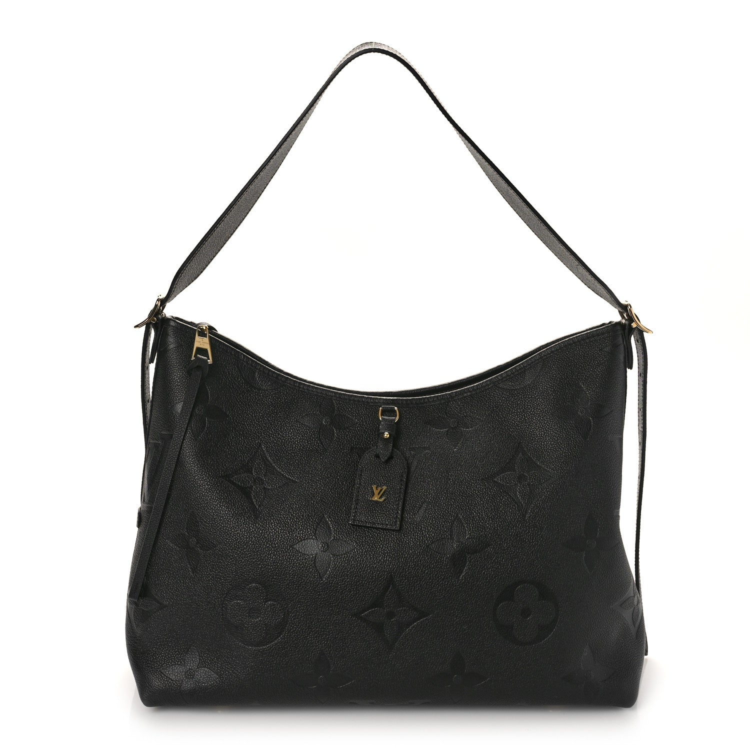 Louis Vuitton Empreinte Monogram Giant CarryAll MM Black 3 of 9