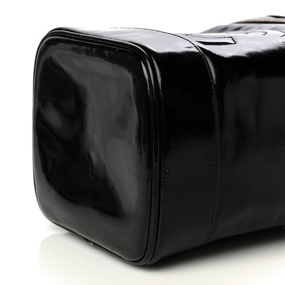 Chanel Patent Vanity Cosmetic Case Black 10 of 24