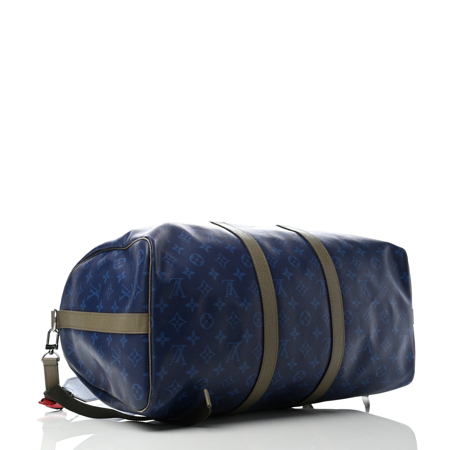 Louis Vuitton Monogram Outdoor Keepall Bandouliere 45 Pacific Blue 3 of 4