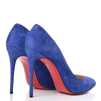 Christian Louboutin Suede So Kate 100 36.5 Blue 4 of 11