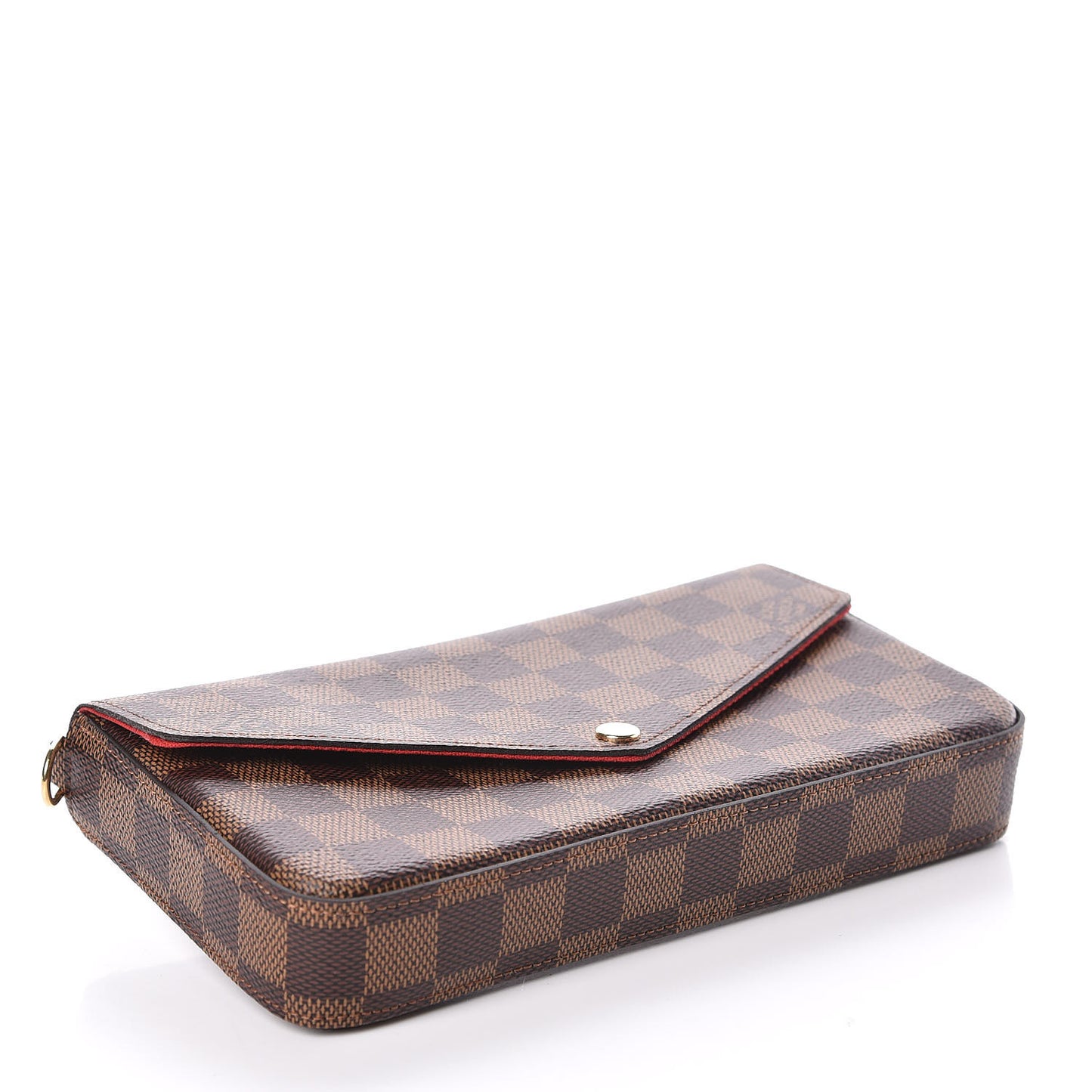 Damier Ebene Pochette Felicie Chain Wallet