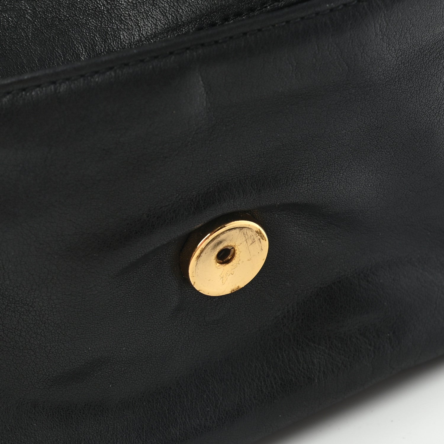 Chanel Lambskin CC Flap Waist Chain Belt Bag Black 10 of 15