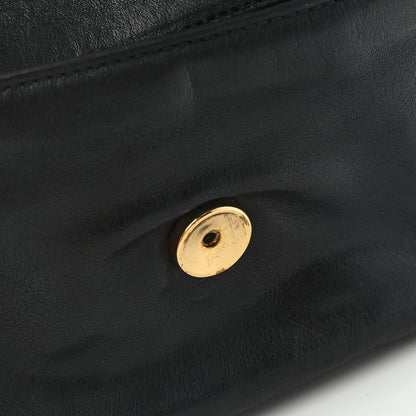 Chanel Lambskin CC Flap Waist Chain Belt Bag Black 10 of 15