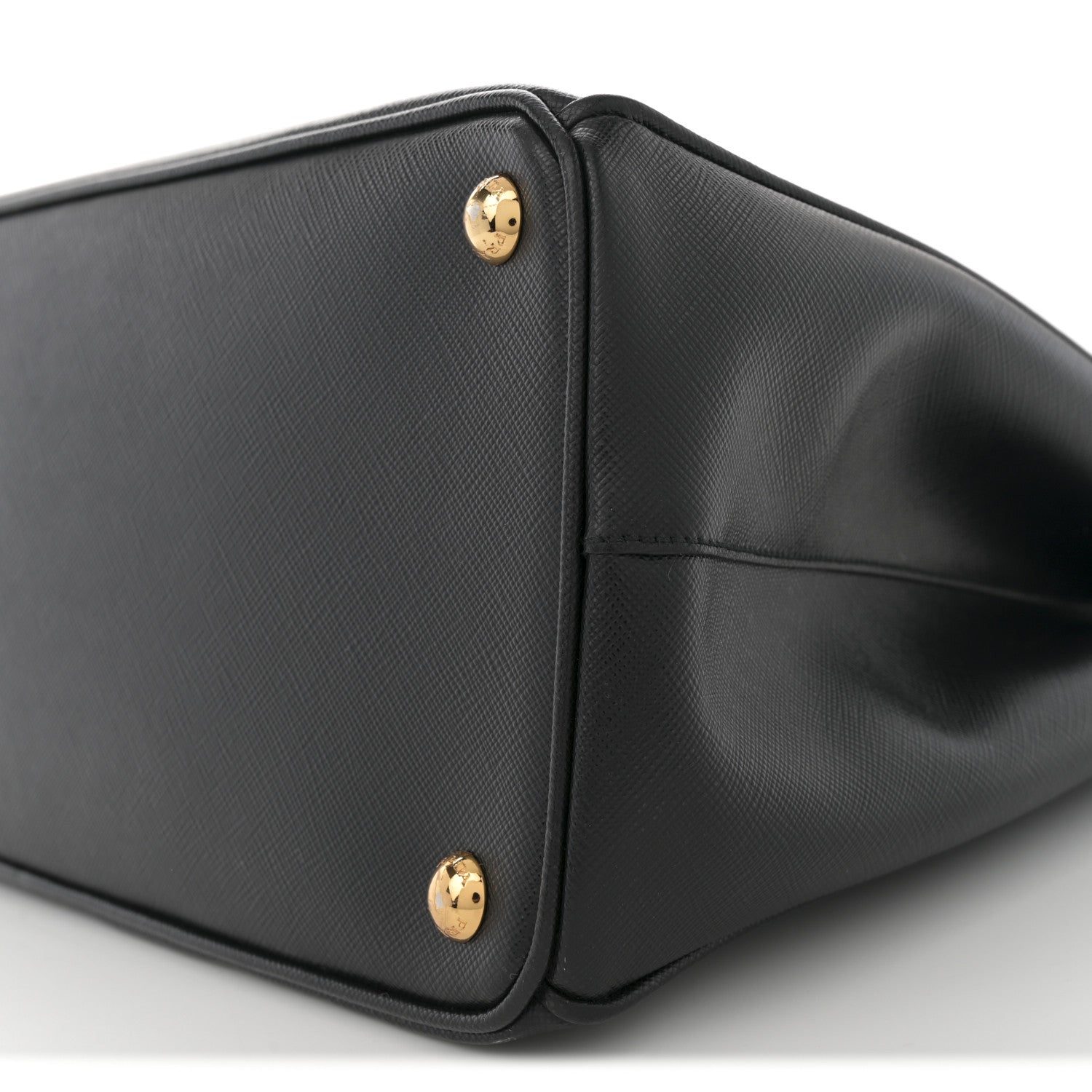 Prada Saffiano Lux Large Galleria Double Zip Tote Black 9 of 9