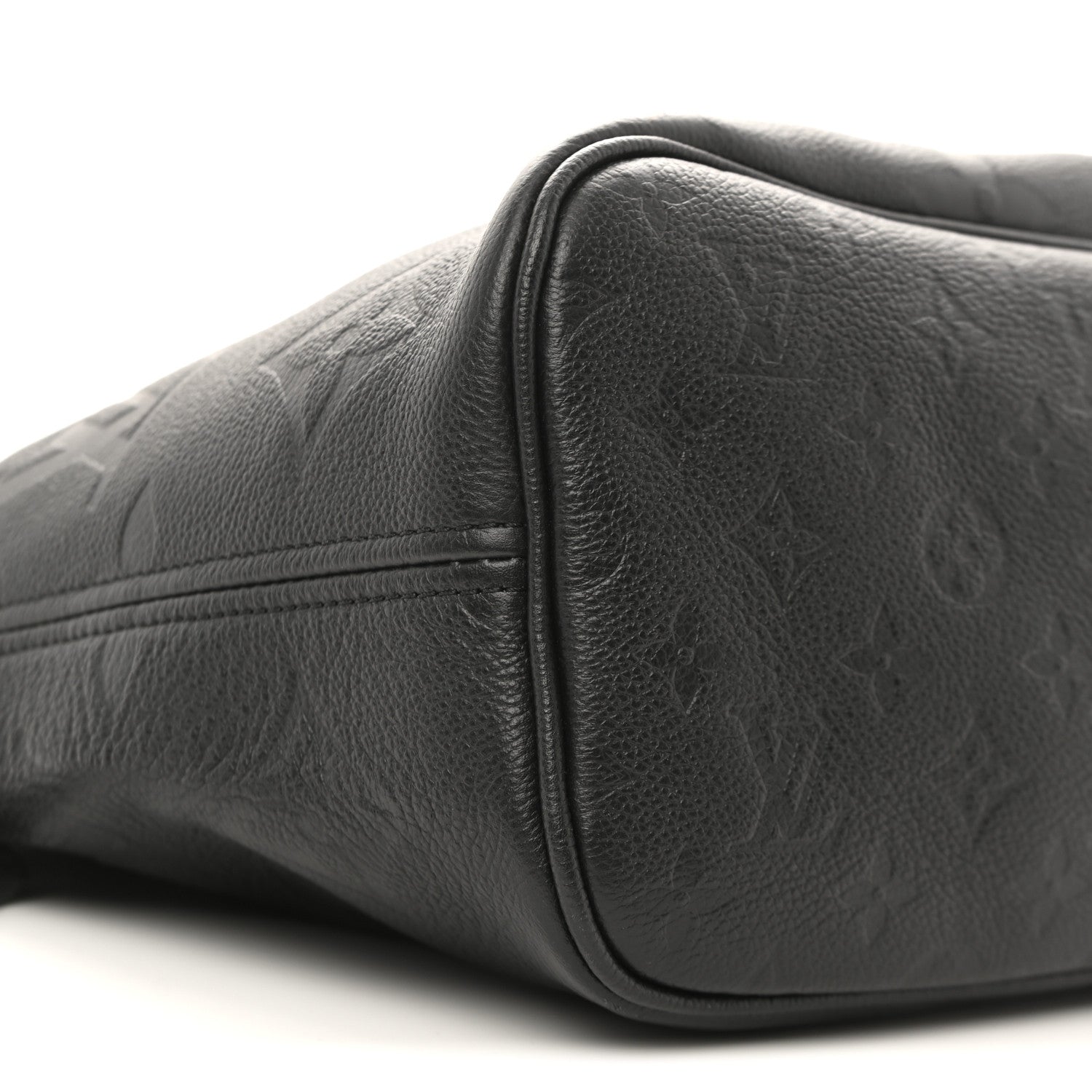 Louis Vuitton Empreinte Monogram Giant Neverfull MM Black 9 of 12